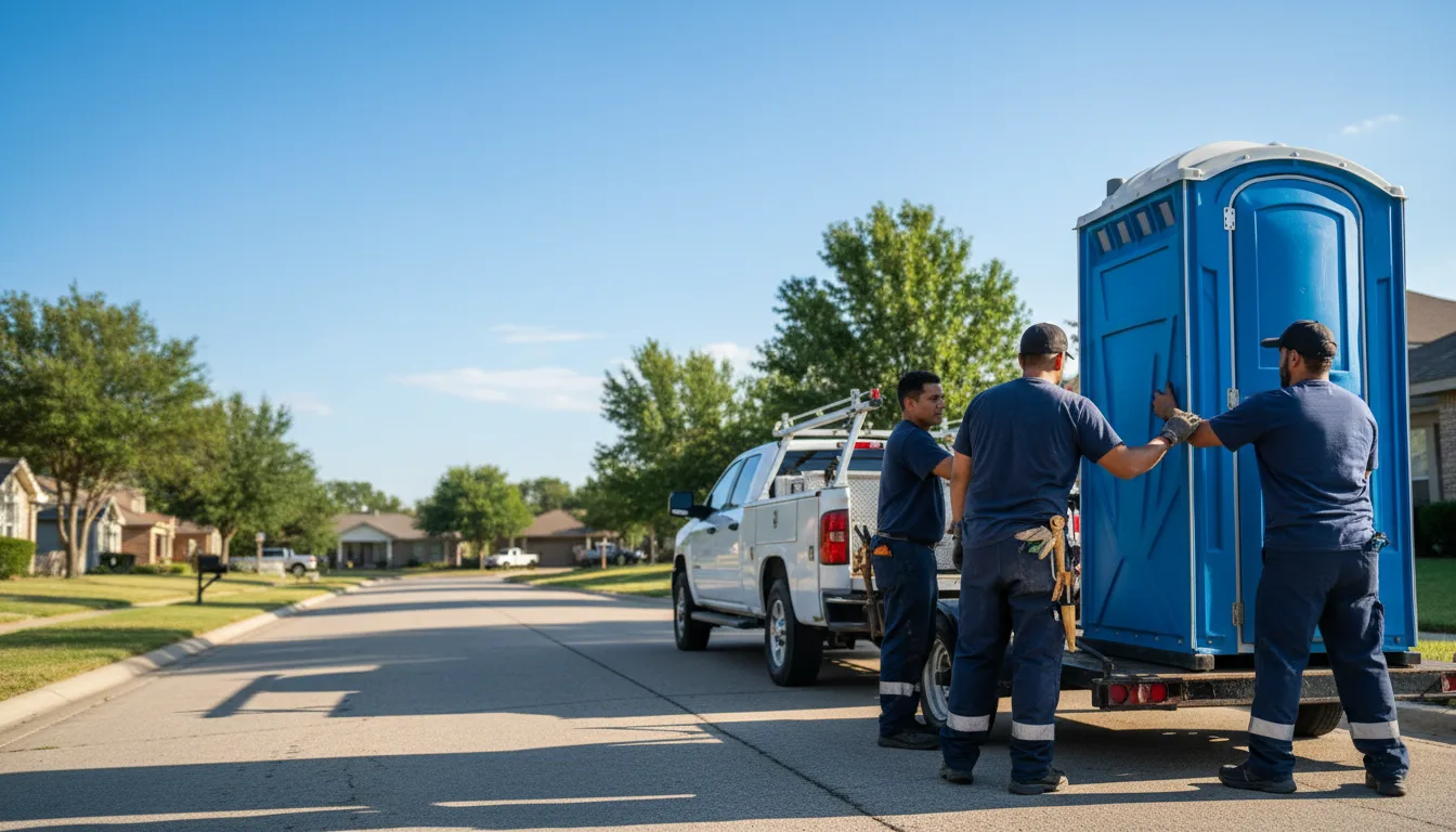 Portable Toilet Rental in Morganville, NJ near me